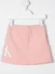 Image 2 of Calvin Klein Kids logo-print drawstring skirt