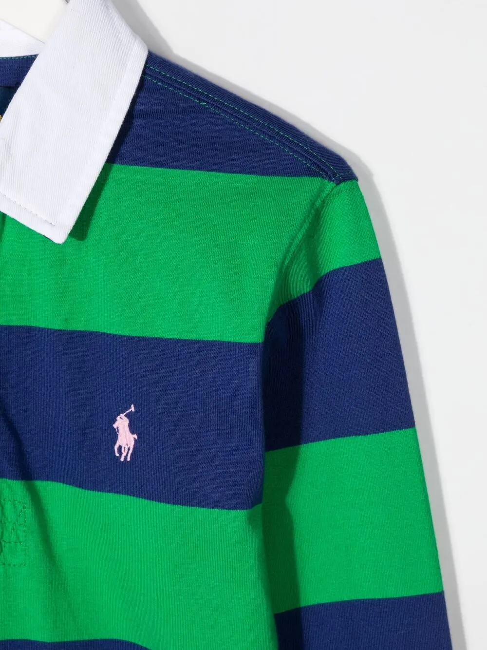 фото Ralph lauren kids рубашка-регби polo pony в полоску