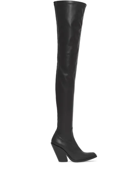 burberry thigh high boots