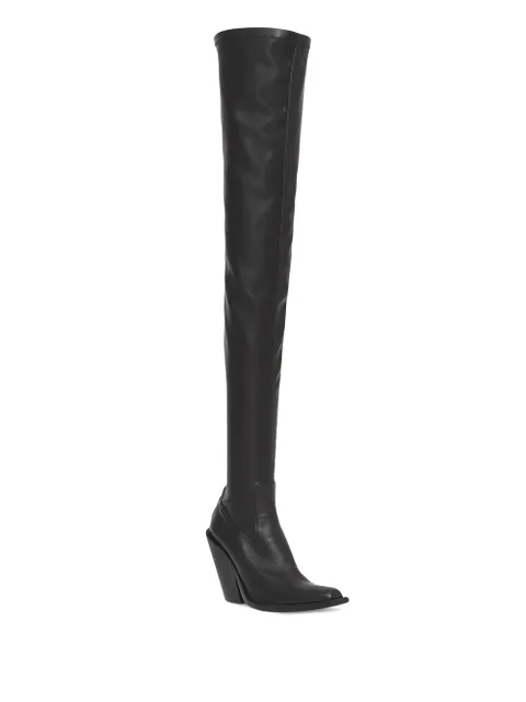 burberry thigh high boots