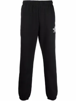 north face track pants grey