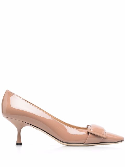 Sergio Rossi Sr Twenty buckle-detail 60mm pumps