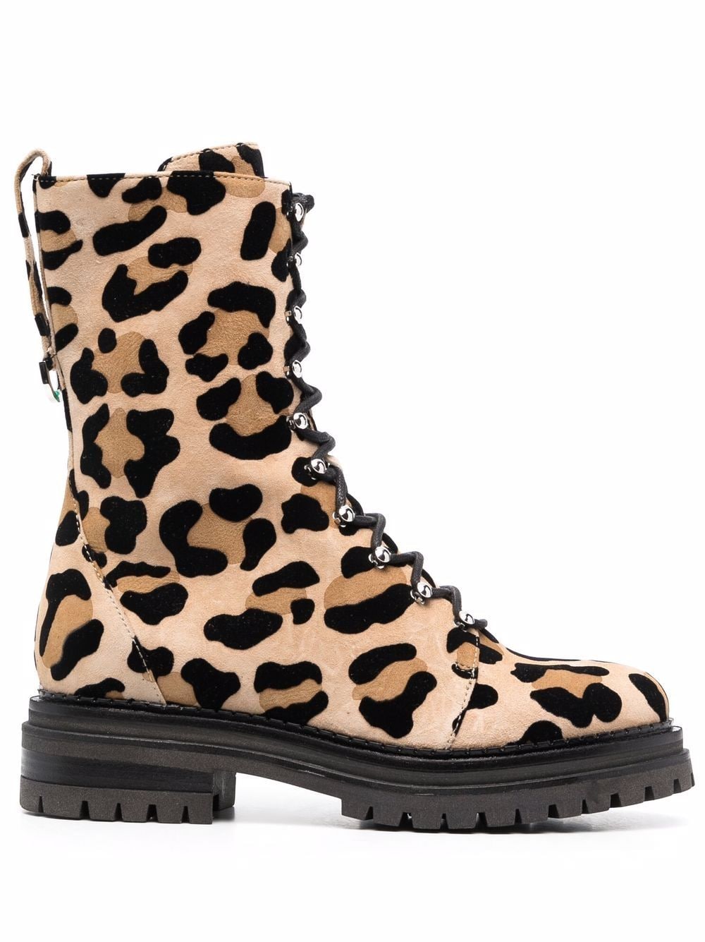 фото Sergio rossi ботинки joan с леопардовым принтом