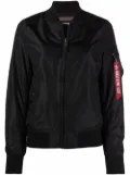 Alpha Industries baseball-collar track jacket - Black