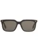 Image 1 of Burberry Eyewear stripe detail square-frame sunglasses