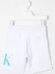 Image 2 of Calvin Klein Kids logo-print track shorts