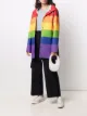 Stutterheim Stockholm rainbow-print raincoat