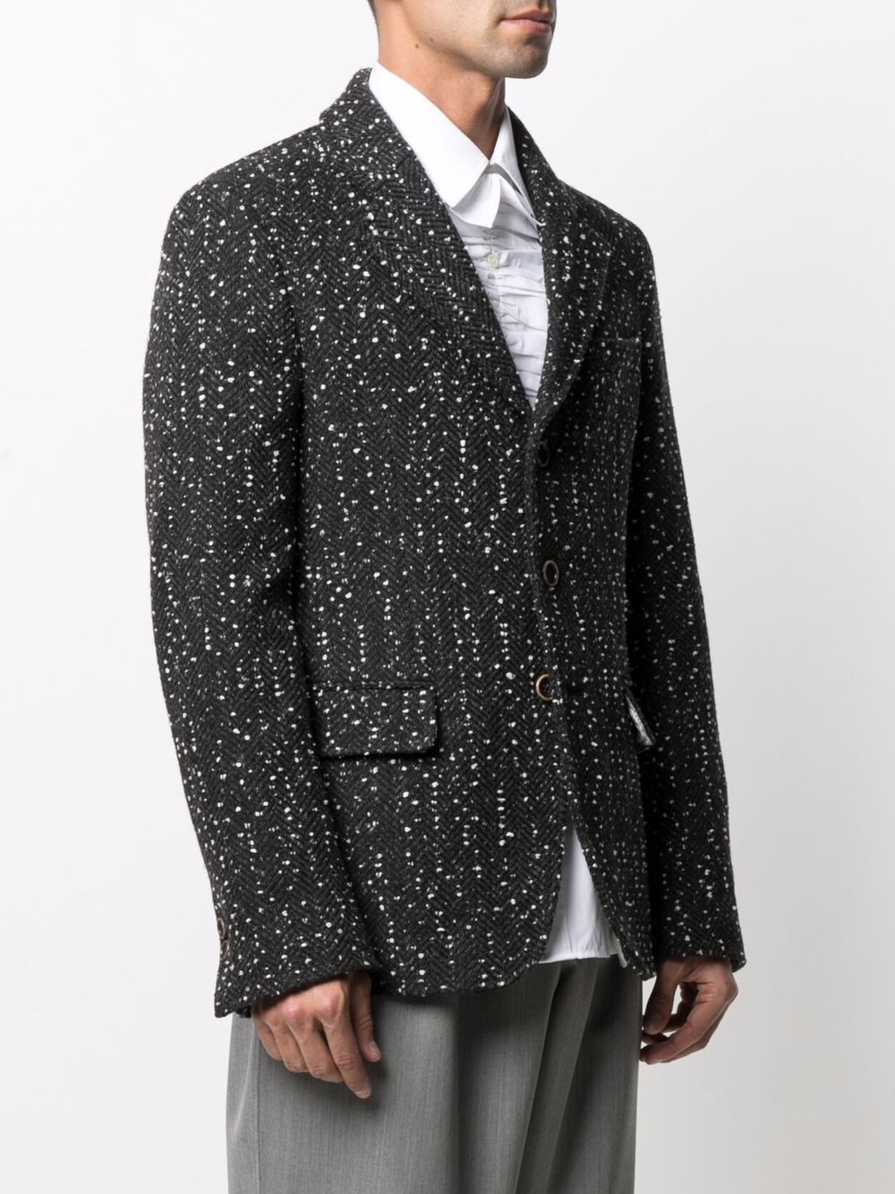 Shop Marni Single-breasted Blazer In Black