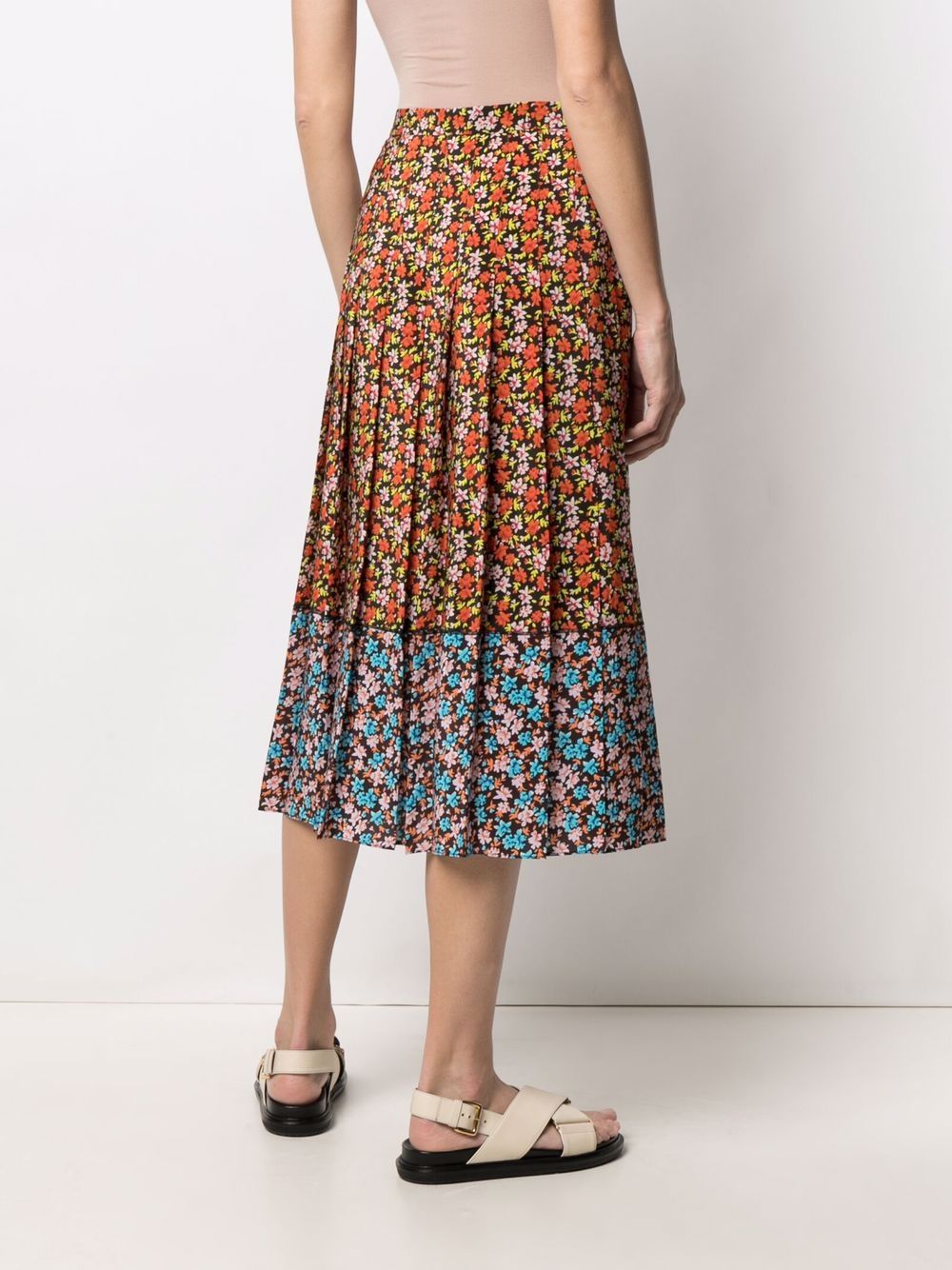 фото Paul smith плиссированная юбка с цветочным принтом