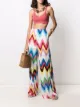 Imagem 2 de M Missoni Calça flare zig-zag