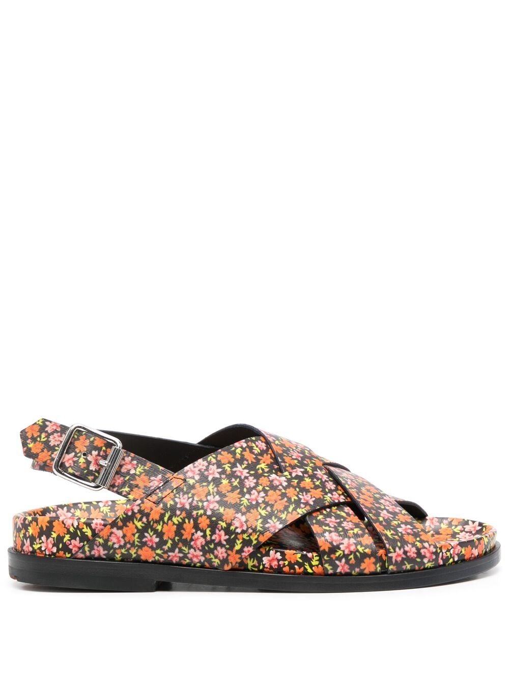 Paul Smith floral-print Leather Sandals - Farfetch