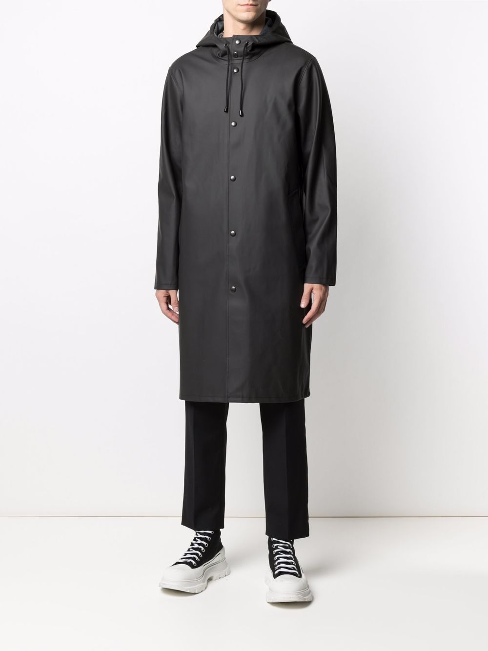 фото Stutterheim длинный плащ stockholm