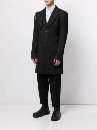 deconstructed tailored coat展示图