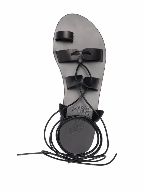 サンダル・ミュール ANCIENT GREEK SANDALS SS25 ALCYONE SANDAL (ALCYONE BLACK) Ancient Greek Sandals Alcyone Strappy Sandals | Black | FARFETCH