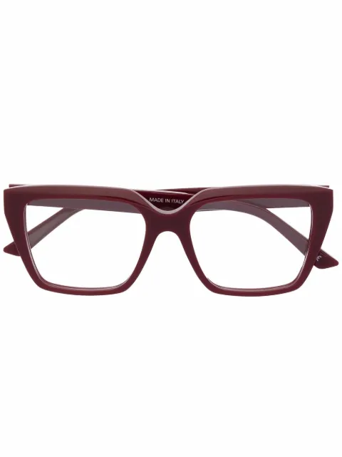 Balenciaga Eyewear lentes con armazón rectangular