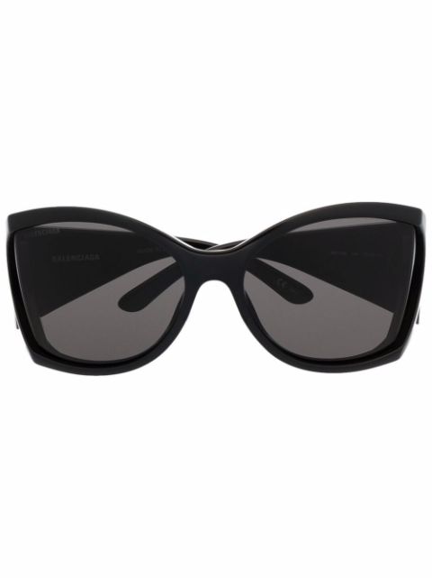 Balenciaga Eyewear Void butterfly-frame sunglasses Women