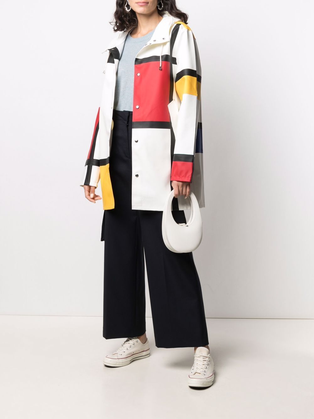 фото Stutterheim плащ с принтом stockholm mondrian