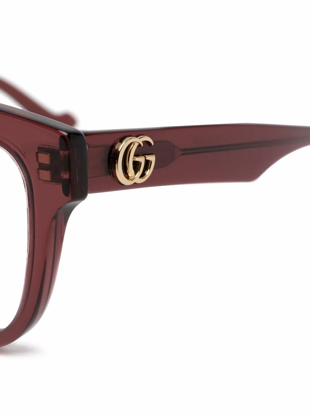 фото Gucci eyewear очки в квадратной оправе