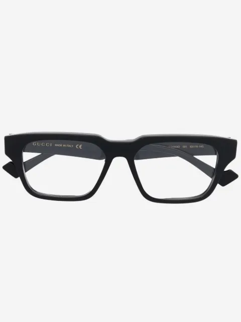 Gucci Eyewear очки в прямоугольной оправе