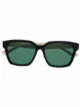 Изображение 1 из Gucci Eyewear солнцезащитные очки в квадратной оправе