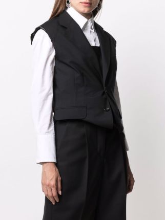 frayed-edge waistcoat展示图