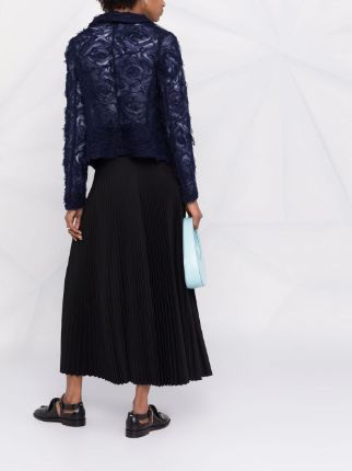 semi-sheer textured jacket展示图