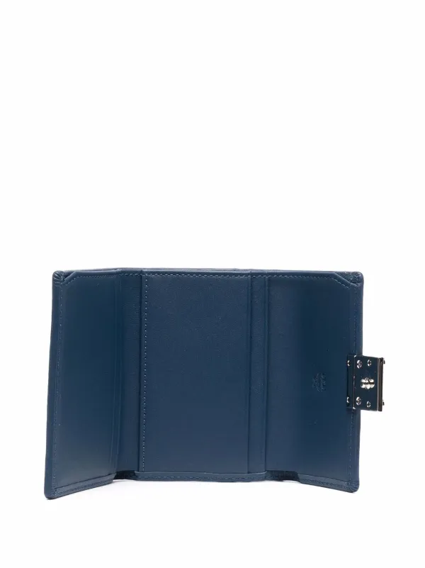 mcm three fold wallet