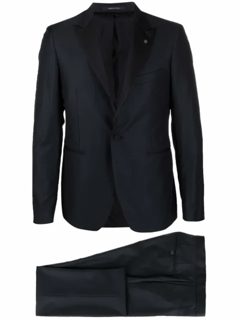 Tagliatore virgin wool single-breasted suit