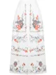 Image 1 of Erdem A-line floral-print skirt