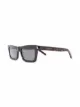 Imagem 2 de Saint Laurent Eyewear Óculos de sol retangular Betty SL 461
