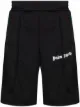 Image 1 of Palm Angels logo-print track shorts