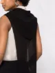 Rick Owens top tejido drapeado