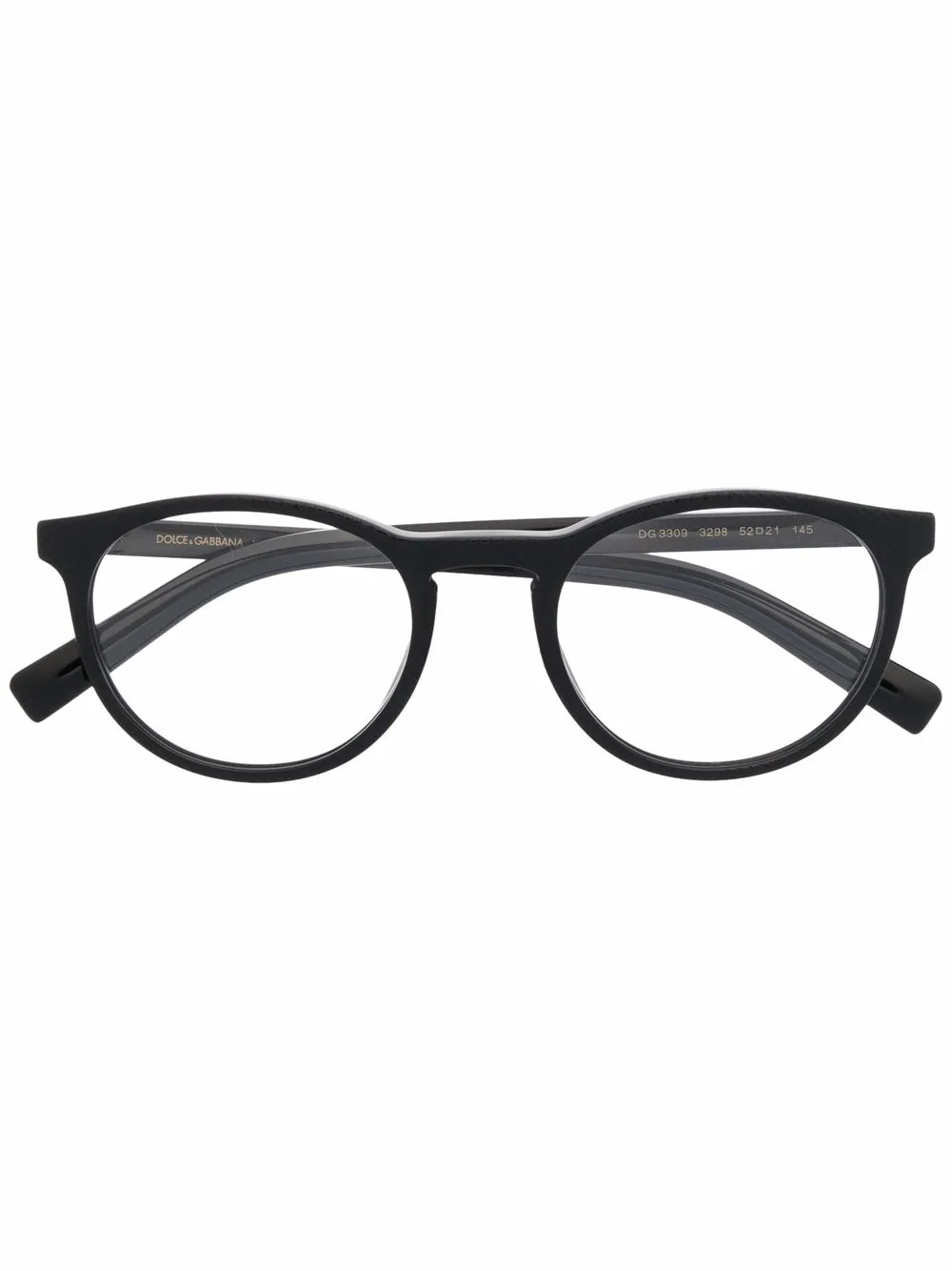 фото Dolce & gabbana eyewear очки в круглой оправе