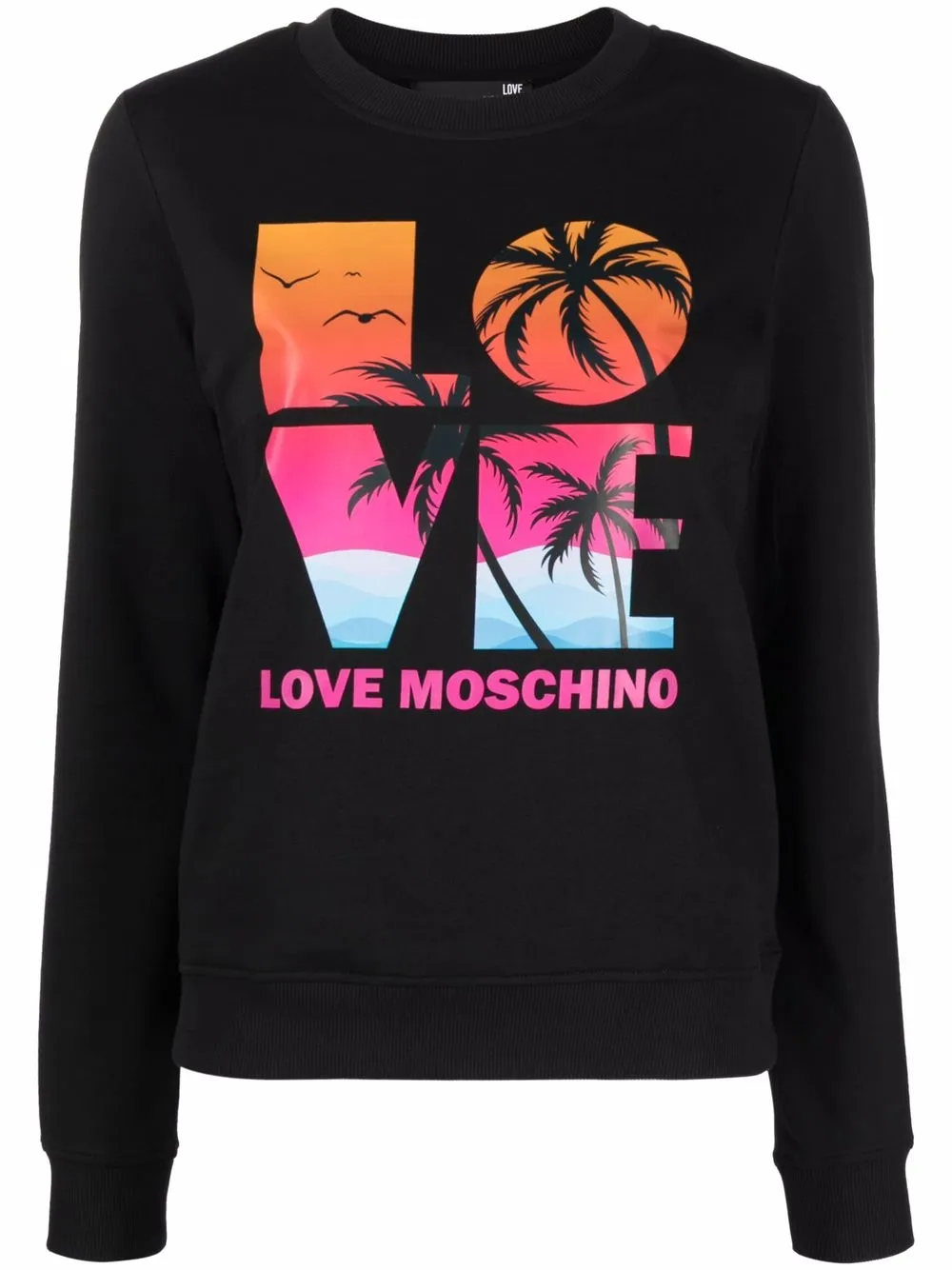 фото Love moschino свитер с принтом