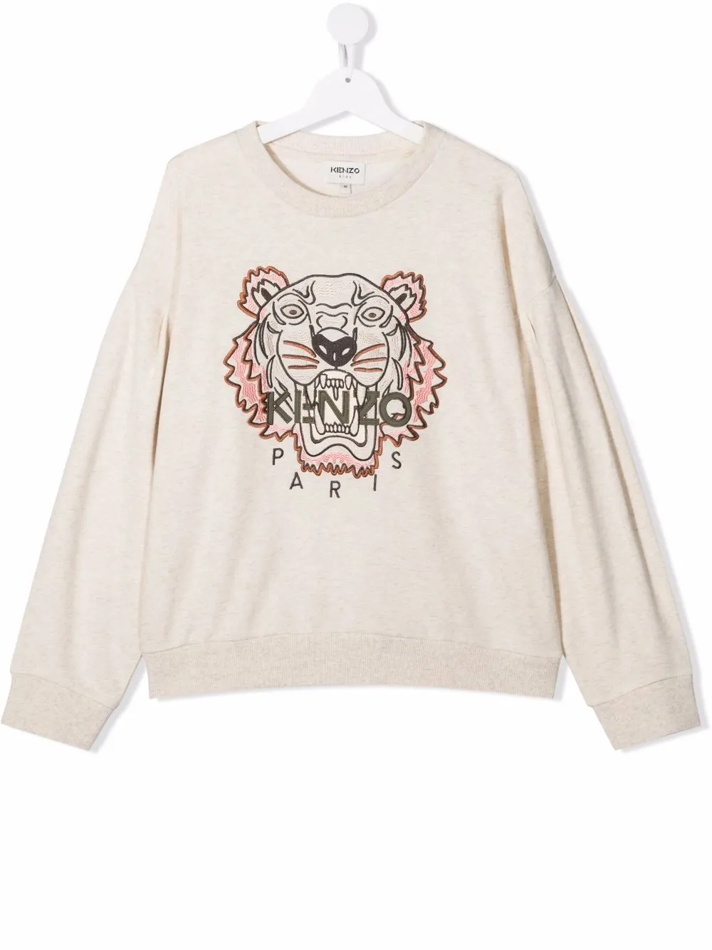 фото Kenzo kids толстовка с вышивкой tiger