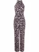 Image 1 of DVF Diane von Furstenberg floral-print jumpsuit