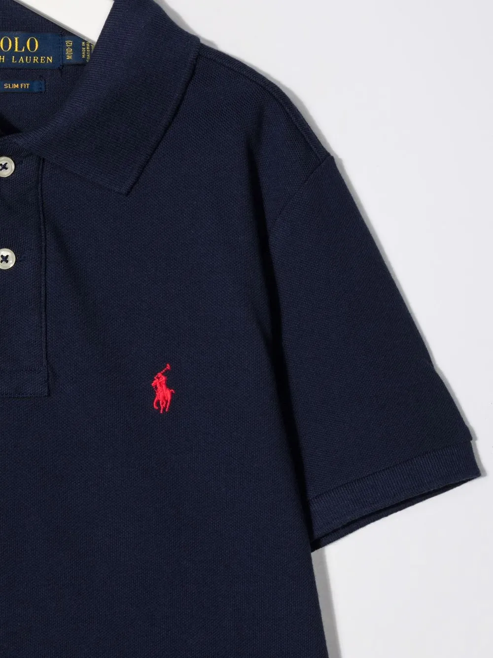 фото Ralph lauren kids рубашка поло с логотипом pony