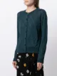 PAUL SMITH diamond-knit organic cotton cardigan