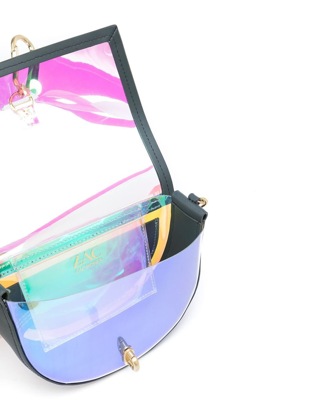 Zac posen iridescent online bag