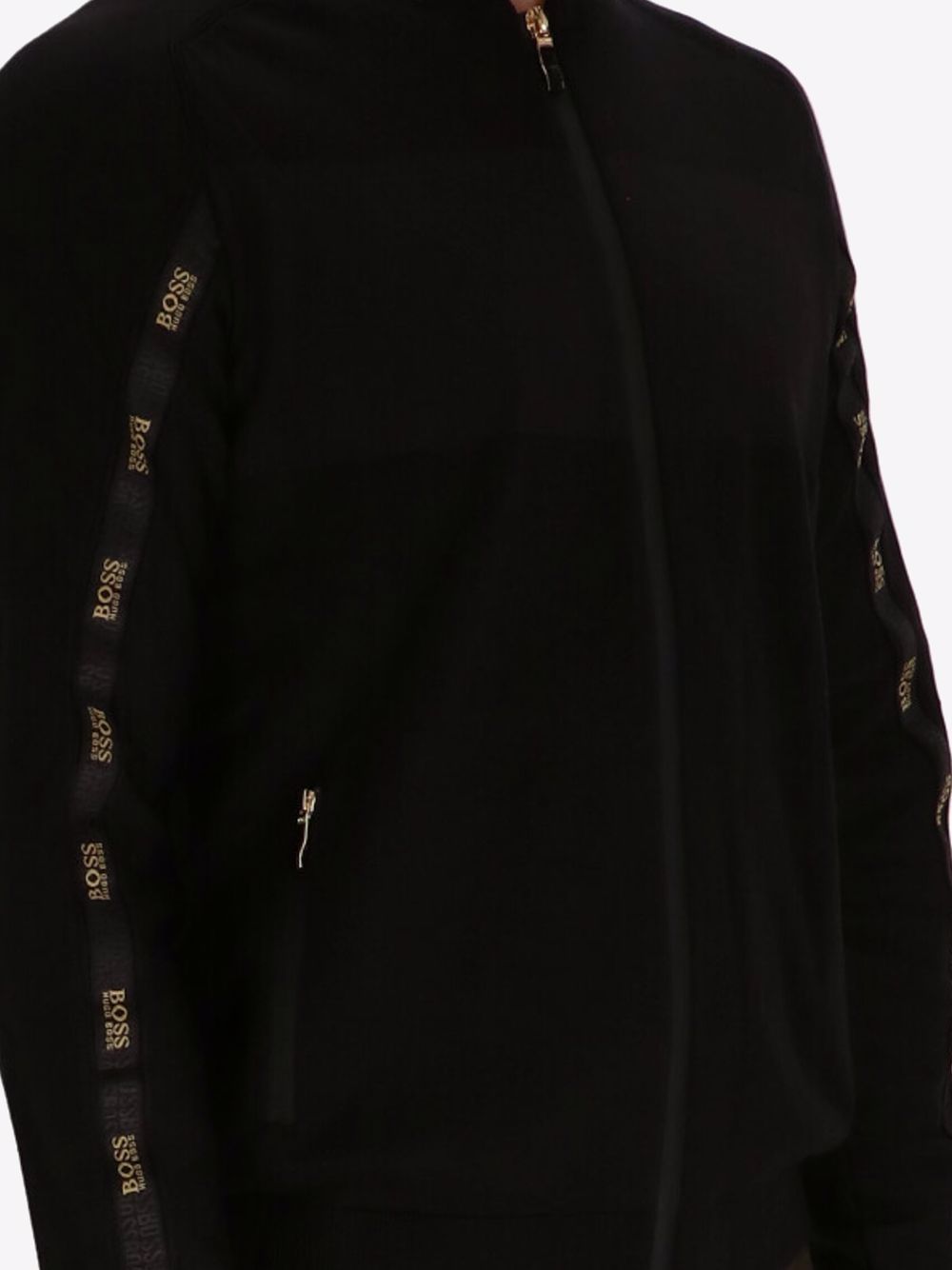 фото Boss свитер на молнии с логотипом