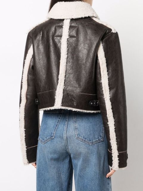 maison margiela shearling jacket