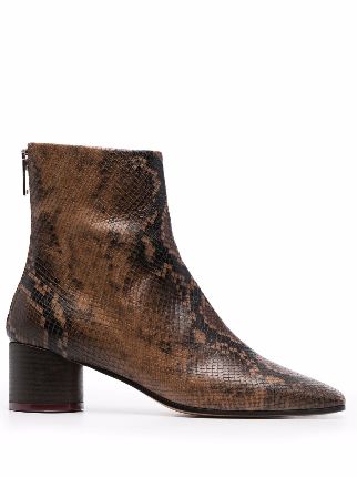 Maison margiela store snakeskin boots