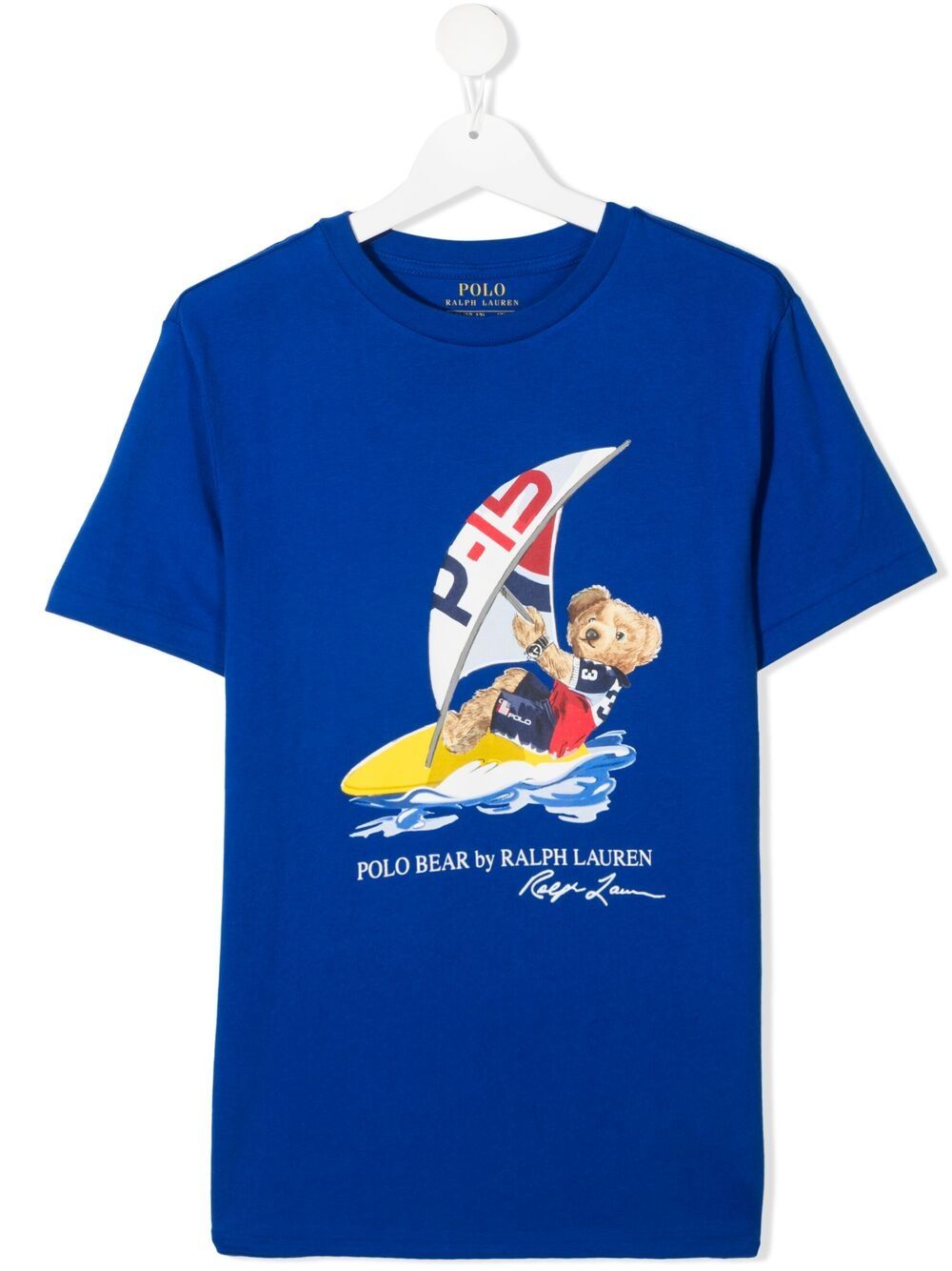 фото Ralph lauren kids футболка с круглым вырезом и логотипом