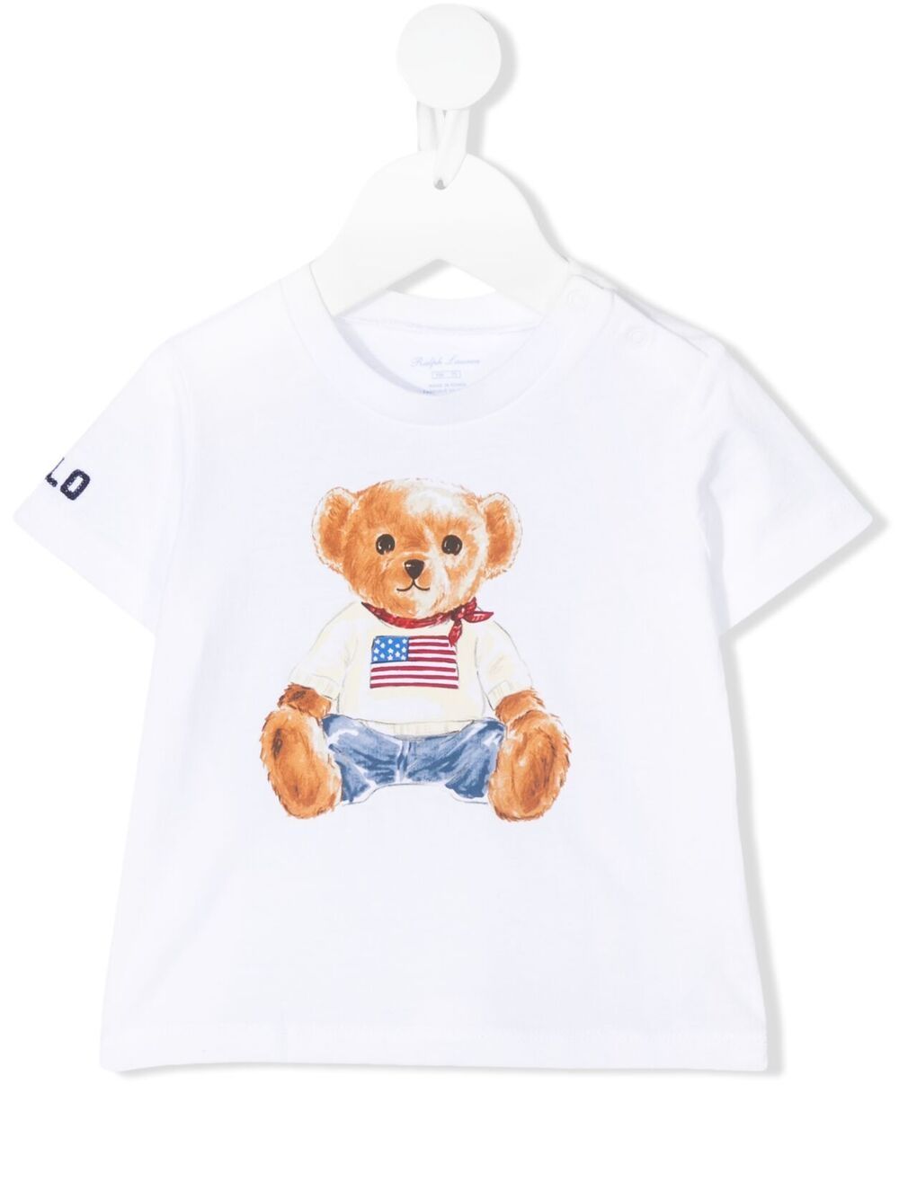 фото Ralph lauren kids футболка polo bear с логотипом