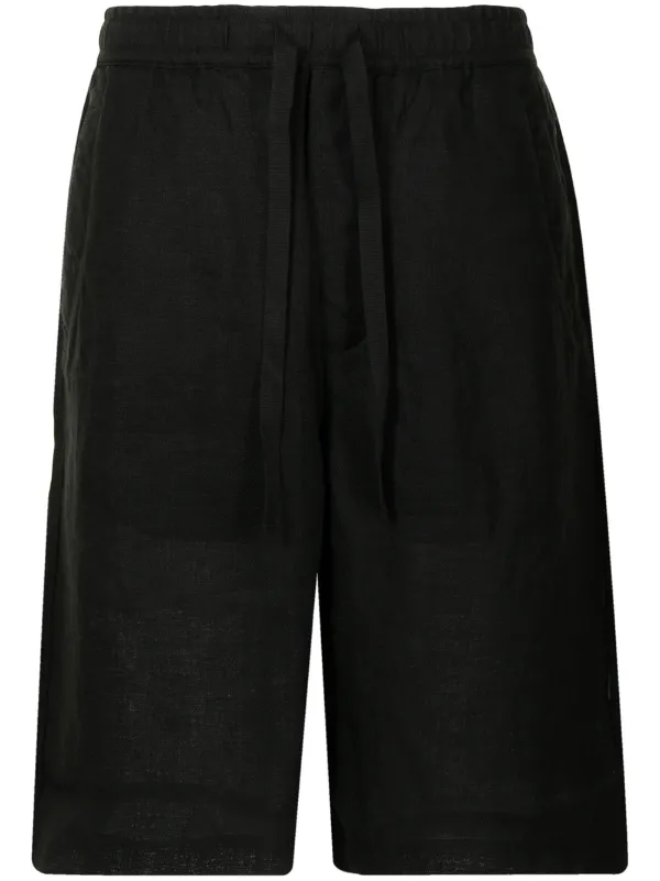 Shop Maharishi wide-leg track shorts 