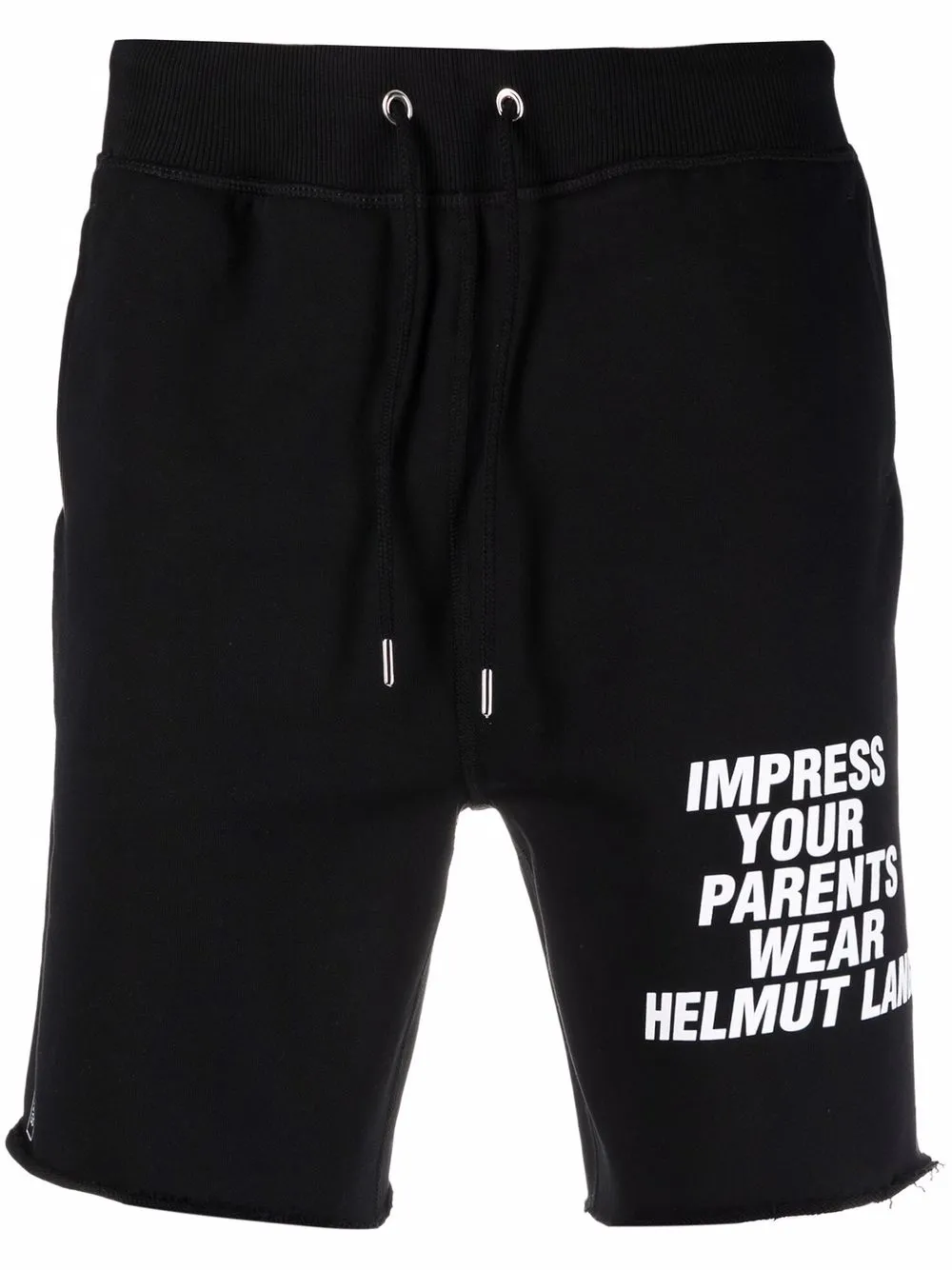 фото Helmut lang спортивные шорты с графичным принтом