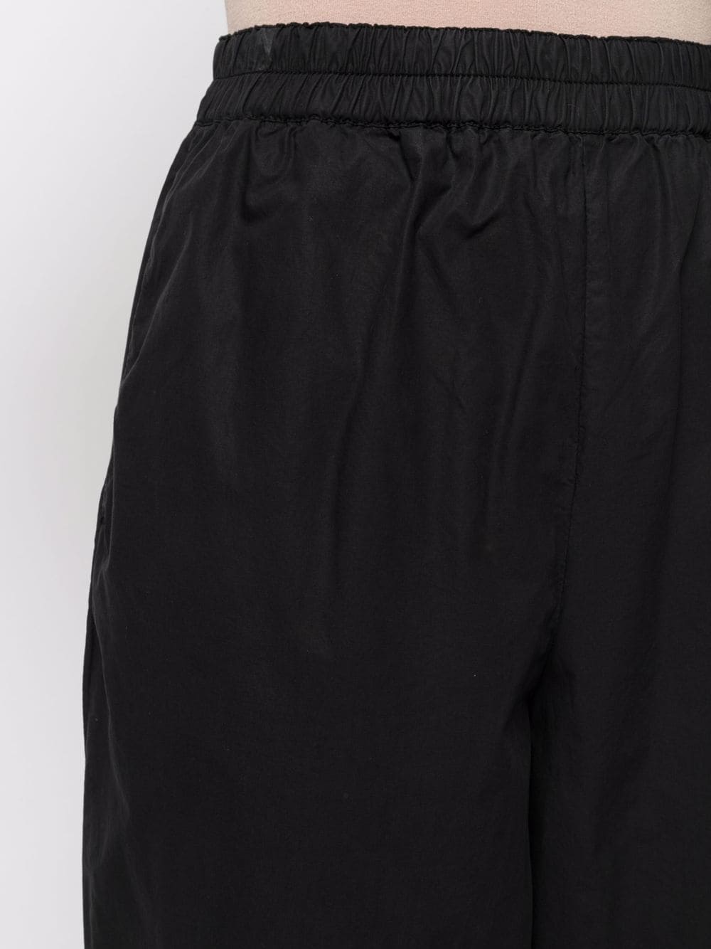 Shop Toogood High-rise Tapered Trousers In Black