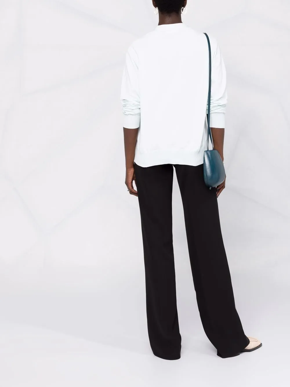 Jil Sander V-neck Cardigan In Grün