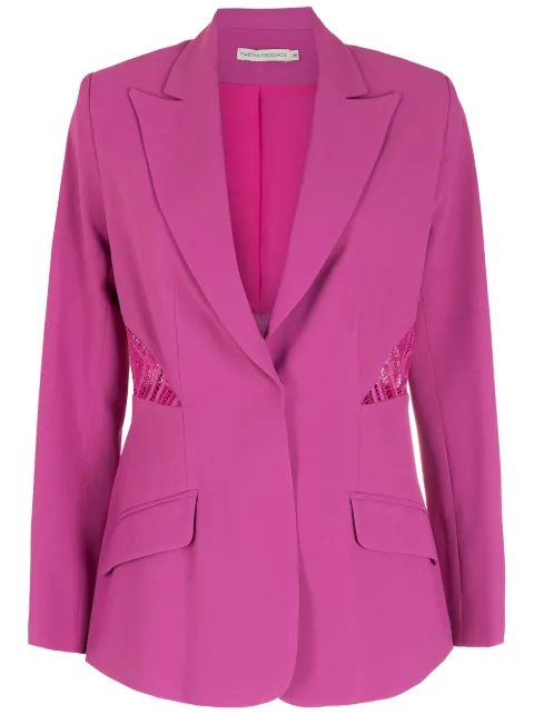 Martha Medeiros Blazer Lina com renda