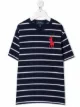 Image 1 of Ralph Lauren Kids Pony logo striped T-shirt